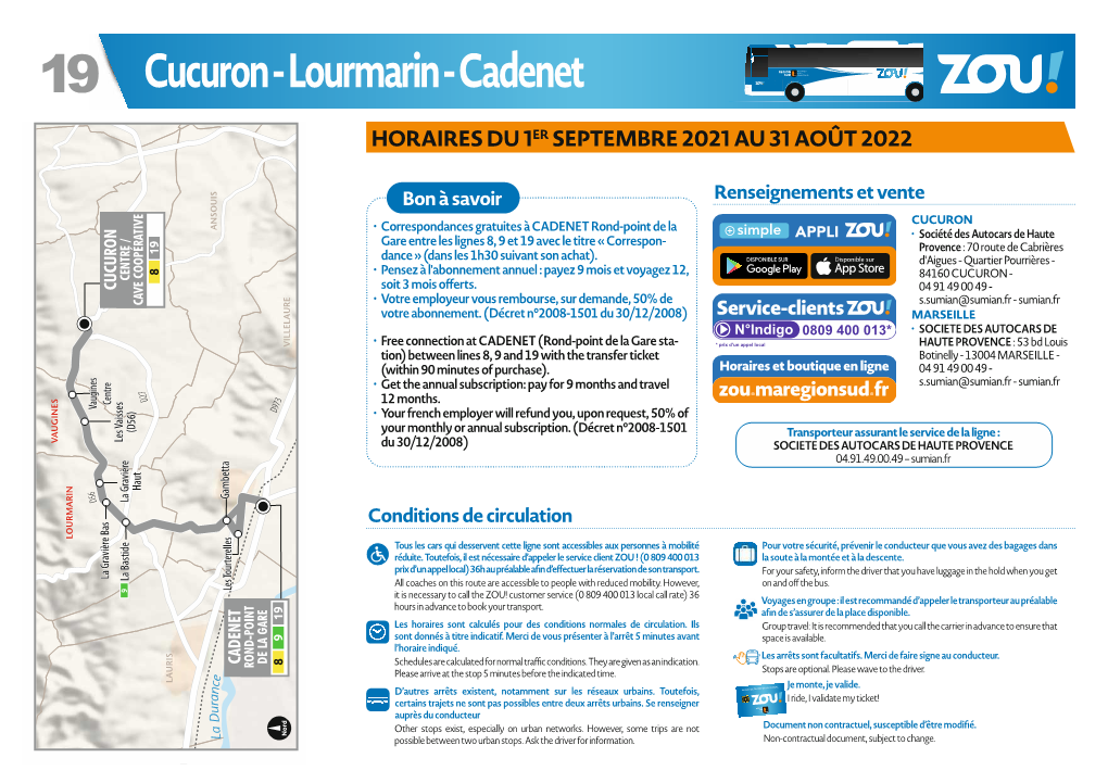 Cucuron - Lourmarin - Cadenet