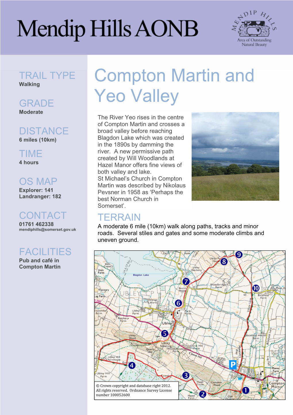 Compton Martin and Yeo Valley