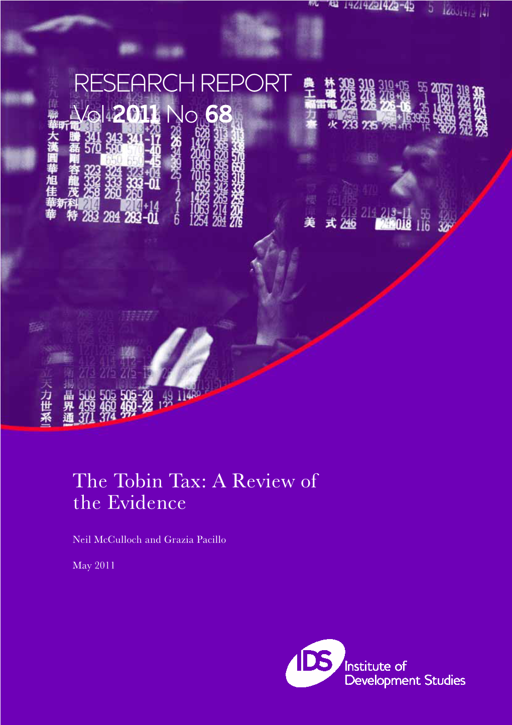 RESEARCH REPORT Vol 2011 No 68