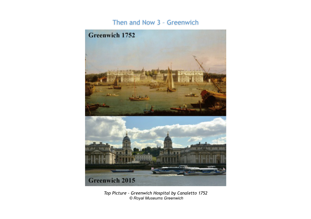 Then and Now 3 – Greenwich