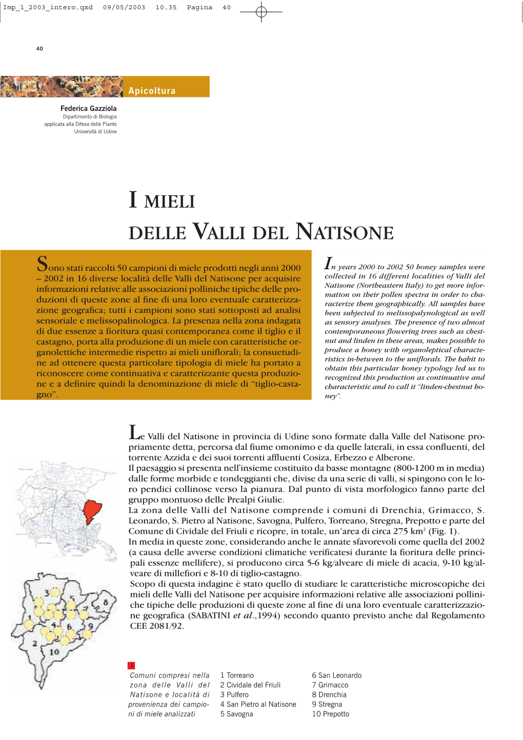 I Mieli Delle Valli Del Natisone.Pdf