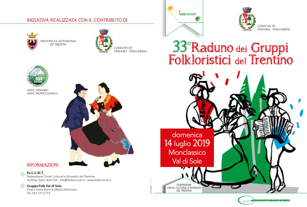 33°Radunodei Gruppi Folkloristici Del Trentino