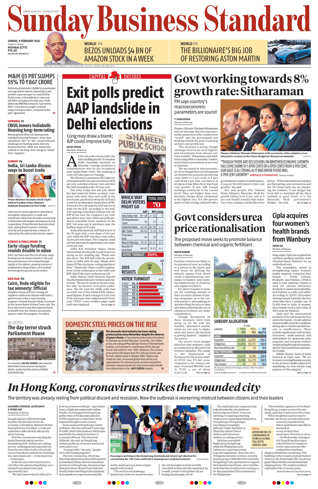 Exit Polls Predict AAP Landslide in Delhi Elections