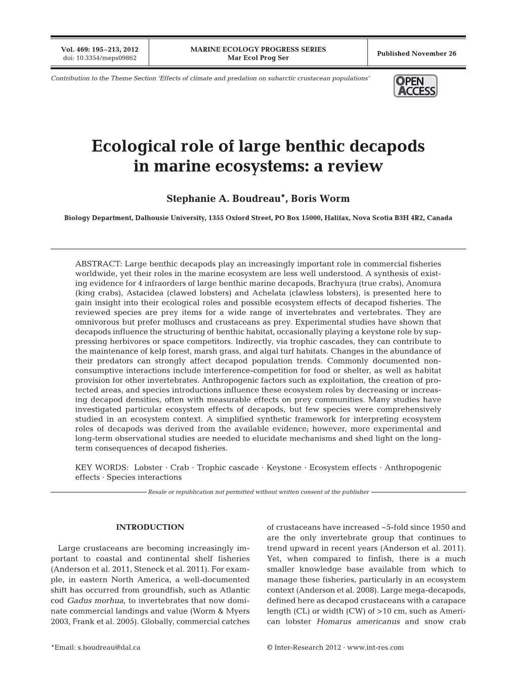 Marine Ecology Progress Series 469:195