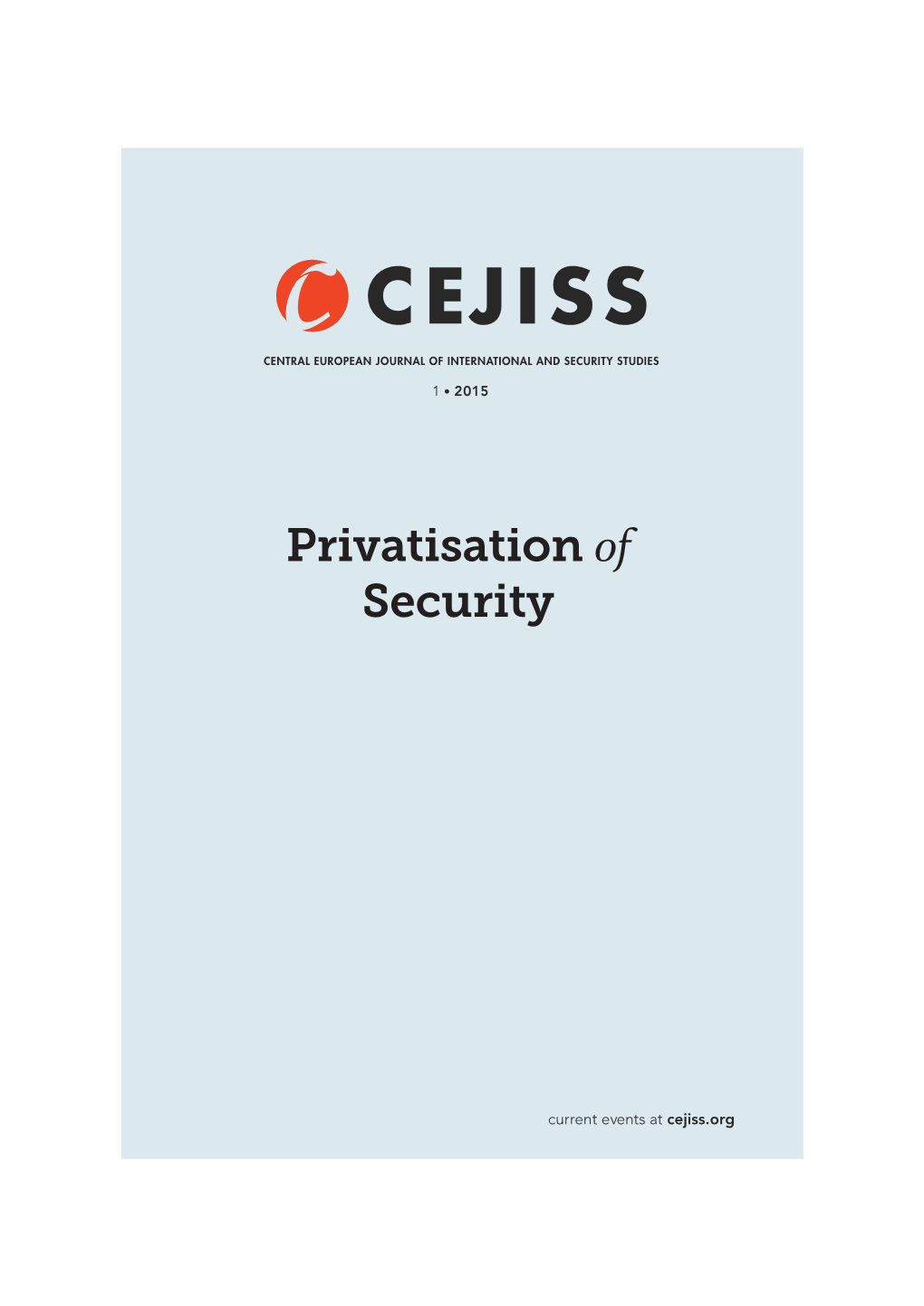 Privatisation of Security