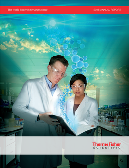 2015 Annual Report Thermo Fisher Scientific Inc
