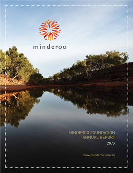 Minderoo Foundation Annual Report 2015