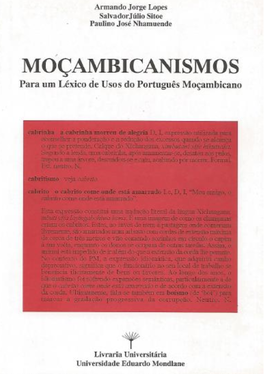 Para Um Léxico De Usos Do Português Moçambicano