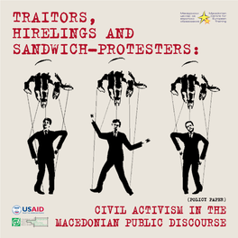Civil Activism in Macedonian Public Discourse: (Policy Paper)