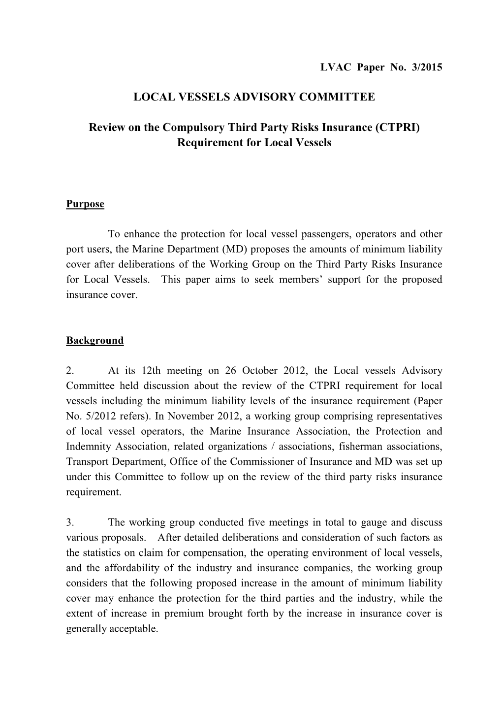 LVAC Paper No. 3-2015