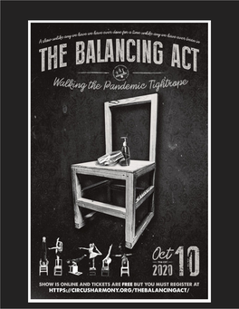 The Balancing Act Is Dedicated to Three Cousins: BJ Scarfone, Lynne Manilla, and Sandi Manilla, of Blessed Memory, for Helping Us Keep Our Balance!