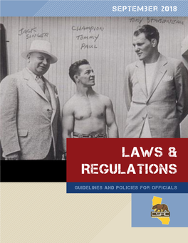 CSAC Laws and Regulations Manual