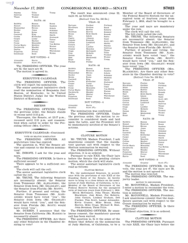 Congressional Record—Senate S7023