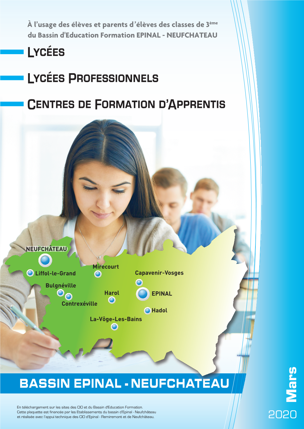 Lycées Lycées Professionnels Centres De Formation D'apprentis BASSIN EPINAL