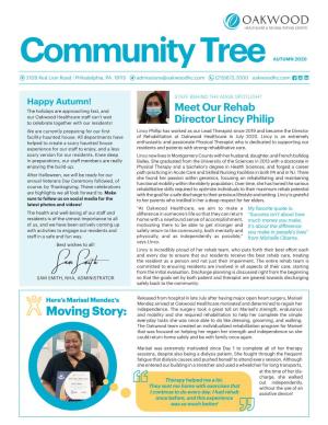 Community Tree AUTUMN 2020