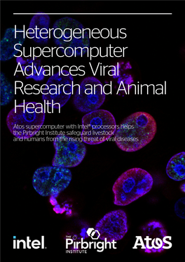 Heterogeneous Supercomputer Advances Viral Research and Animal Health