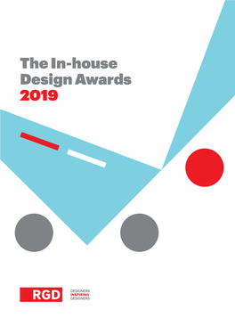 The In-House Design Awards 2019 Take Your Seat at the Table