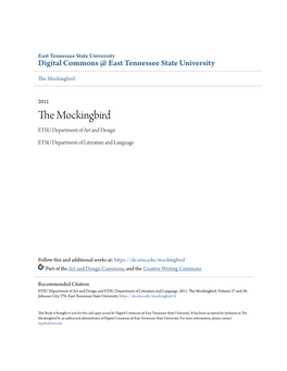 The Mockingbird by an Authorized Administrator of Digital Commons @ East Tennessee State University