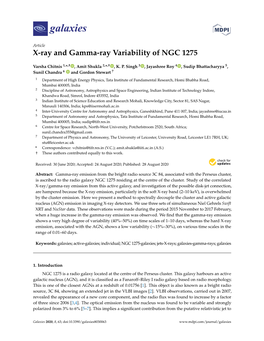 X-Ray and Gamma-Ray Variability of NGC 1275