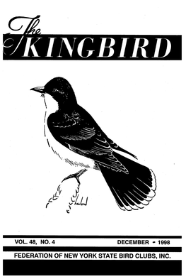 The Kingbird Vol. 48. No. 4 December 1998