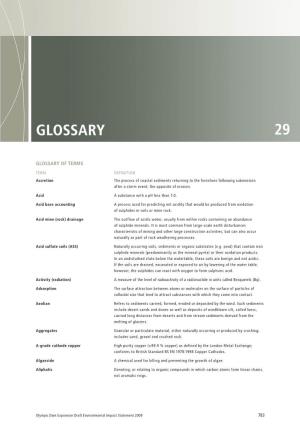 29 Glossary 29