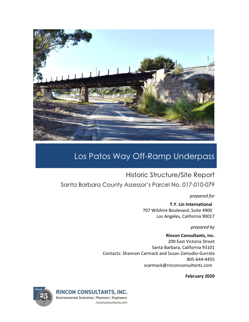 Los Patos Way Off-Ramp Underpass