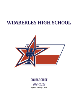 Wimberley High School Course Guide 21-22