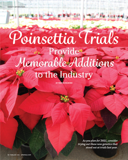 PDF: Poinsettia Trials Provide Memorable Additions to the Industry