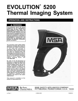 5200 Thermal Imaging System