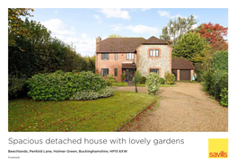 Spacious Detached House with Lovely Gardens