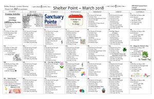 Shelter Point ~ March 2018