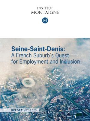 Seine-Saint-Denis: a French Suburb's Quest for Employment and Inclusion