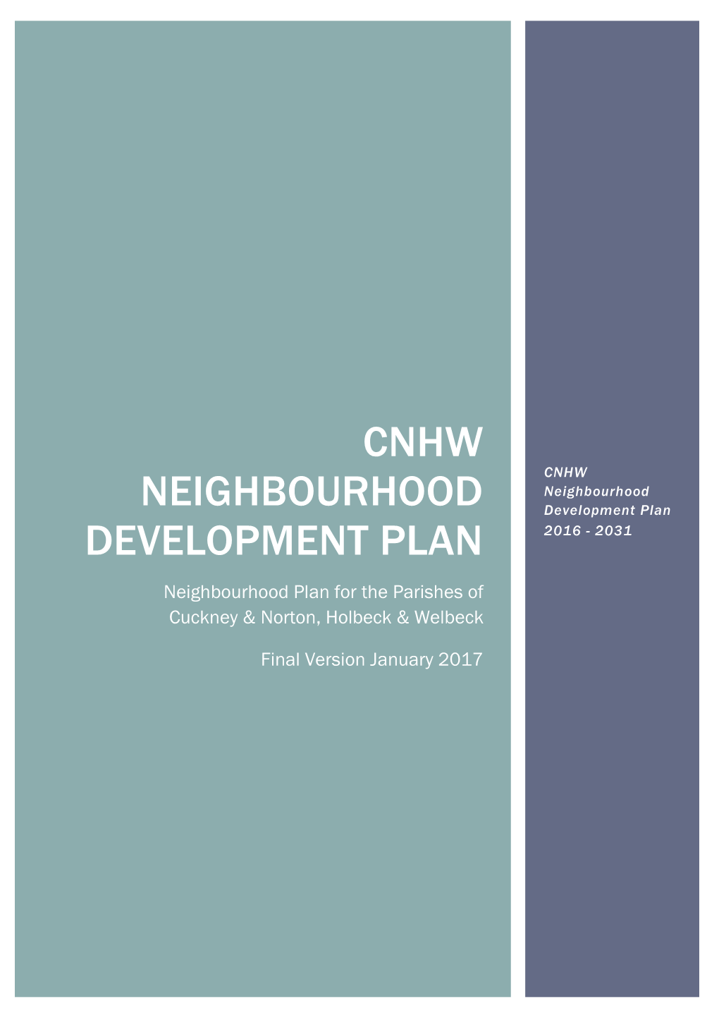 CNHW Neighbourhood Development Plan | Introduction 2