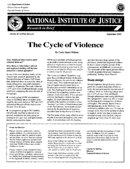 The Cycle of Violence