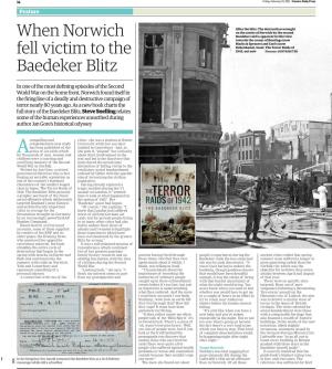 When Norwich Fell Victim to the Baedeker Blitz