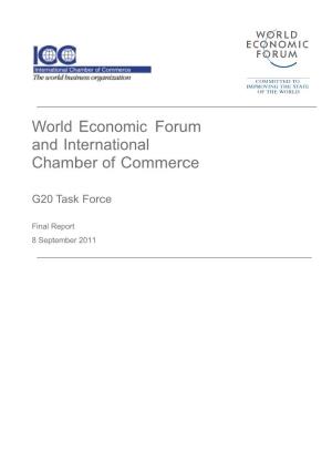World Economic Forum and International Chamber of Commerce