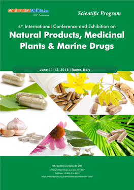 Natural Products, Medicinal Plants & Marine Drugs