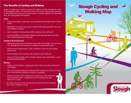 Slough Cycling and Walking Map