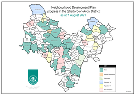 Neighbourhood Development Plan Status