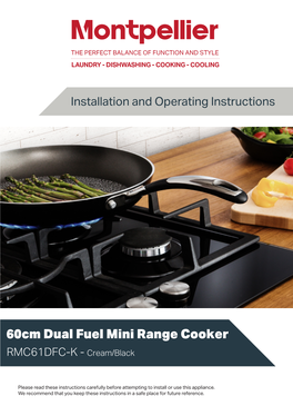 60Cm Dual Fuel Mini Range Cooker