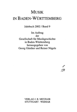 "Mehr Naturschrey Als Kunst": Zum Liedschaffen Von Christian Friedrich Daniel Schubart