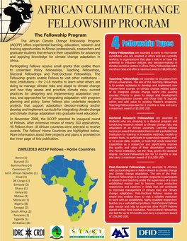 African Climate Change Fellowship Program