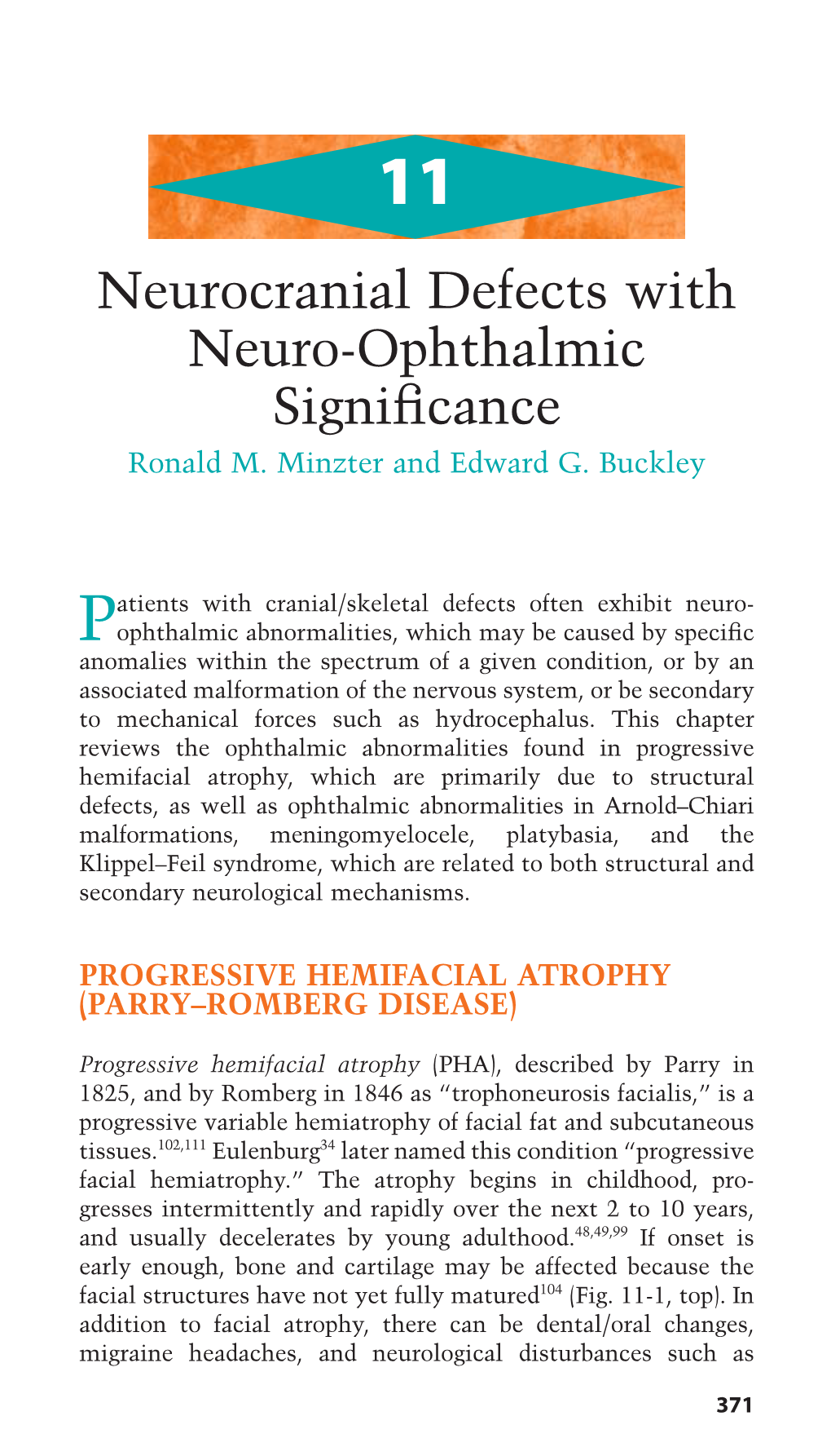 Neurocranial Defects with Neuro-Ophthalmic Significance