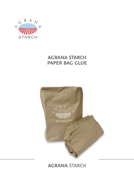 Agrana Starch Agrana Starch Paper Bag Glue
