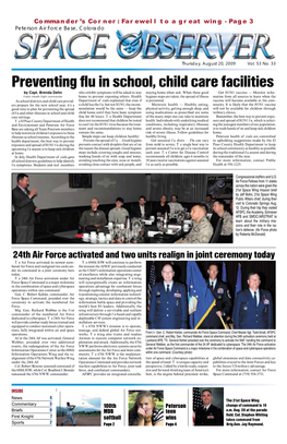 Preventing Flu in School, Child Care Facilities by Capt