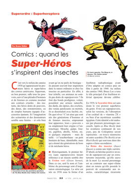 Comics : Quand Les Super-Héros S'inspirent Des Insectes