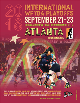 2018 International WFTDA Playoffs: Atlanta Program