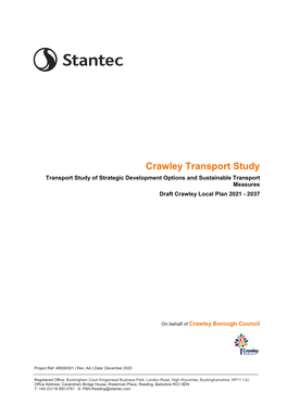 Crawley Transport Study (May 2021)