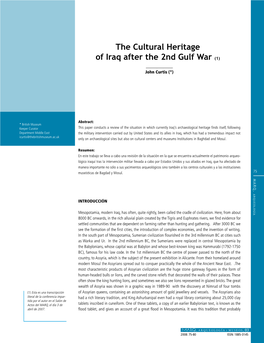 The Cultural Heritage of Iraq After the 2Nd Gulf War (1)