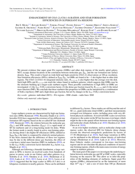 RATIOS and STAR FORMATION EFFICIENCIES in SUPERGIANT H Ii REGIONS